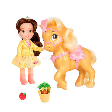 Кукла Disney Princess Малышка с конем, 15 см 3