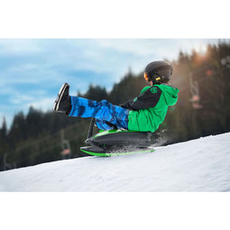 Снежный балансир Gismo Riders Skidrifter на лыже Черно- зеленый