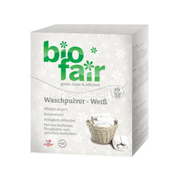 Средство BioFair БиоФар для стирки 1080 гр Для белых тканей, порошкообразное