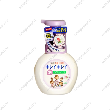 Мыло жидкое для рук Lion KireiKirei с цветочным ароматом (запасная упаковка) 250 мл 0