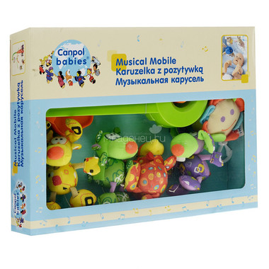 Мобиль Canpol Babies Веселые зверушки 1