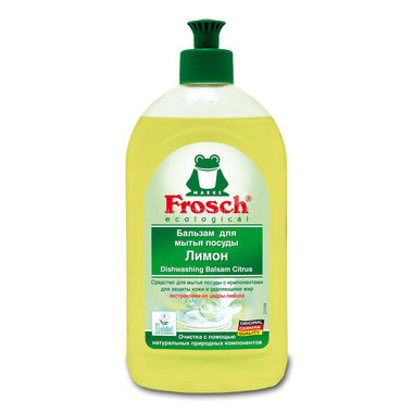 Бальзам для мытья посуды Frosch 0,5 л лимон 0