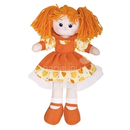 Кукла Gulliver 40см Апельсинка в платье с сердечками