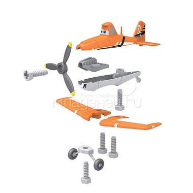 Игровой набор Smoby Тележка с инструментами Самолеты 3