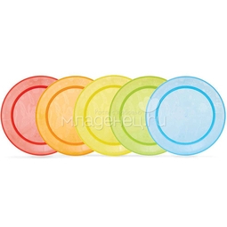 Набор детских тарелок Munchkin Пластиковые 5 шт (с 6 мес)
