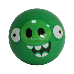 Мяч 1toy Angry Birds Зеленая свинка
