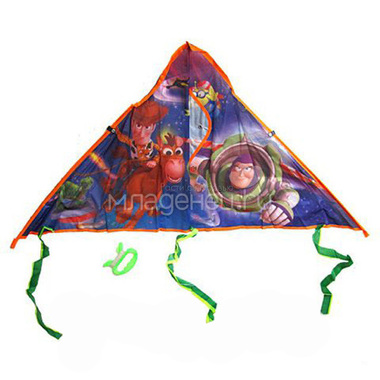 Воздушный змей Котик История игрушек с катушкой 100*95 см 0