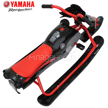 Снегокат YAMAHA YM13001 Apex Snow Bike Titanium Black/Red 11