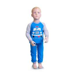 Комплект для мальчика Детская радуга: джемпер и брюки, цвет бирюза 