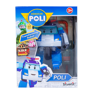 Машинки-трансформер Silverlit Robocar Poli Полицейская (с 3 лет) 1