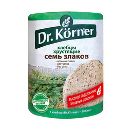 Хлебцы Dr.Korner 100 гр 7 злаков