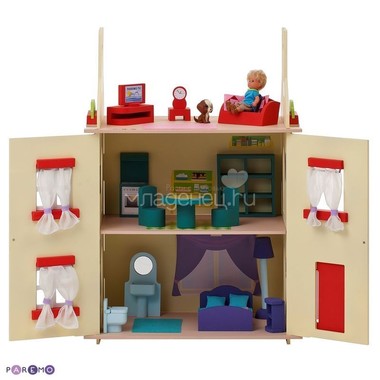 Кукольный домик PAREMO София, 15 предметов мебели 4