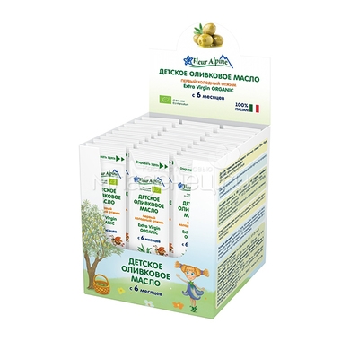 Масло Fleur Alpine Органик оливковое (с 6 мес) 10 мл 1