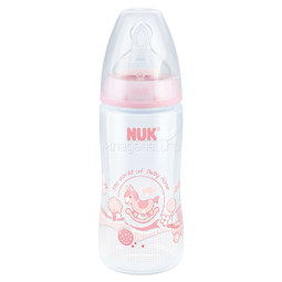 Бутылочка Nuk First Choice Plus Baby Rose М р-р 1 (c 0 мес) 300 мл