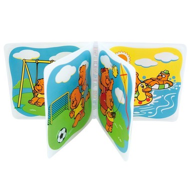 Игрушка для ванны Canpol Babies Книжка-пищалка Фрукты для купания с 3 мес. 1