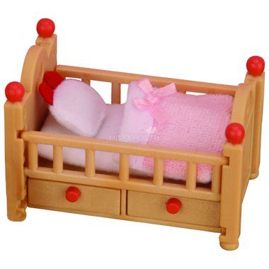 Мебель и аксессуары Sylvanian Families Детская кроватка 0