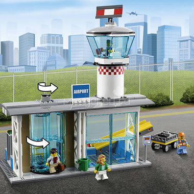 Конструктор LEGO City 60104 Пассажирский терминал аэропорта 5
