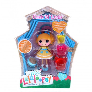 Кукла Mini Lalaloopsy с аксессуарами Curls N Locks 0