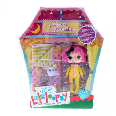 Кукла Mini Lalaloopsy с аксессуарами Crumbs Sugar Cookie 0