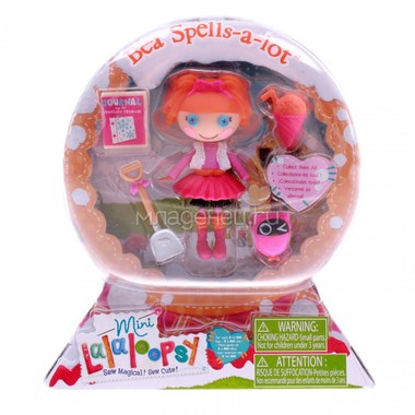 Кукла Mini Lalaloopsy с аксессуарами Bea Spells-a-lot 0