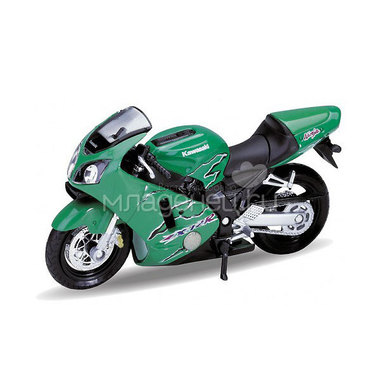 Мотоцикл Welly MOTORCYCLE / KAWASAKI 2001 NINJA  ZX-12R 1:18 0