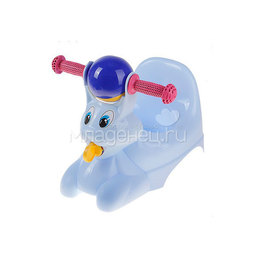 Горшок-игрушка Little Angel Зайчик (голубой)