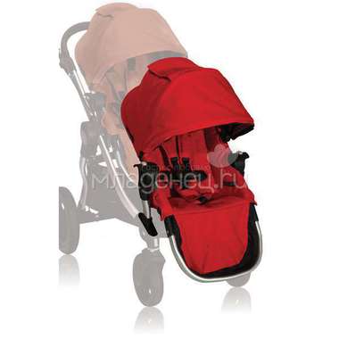 Дополнительное сиденье Baby Jogger с адаптером для коляски City Select Красное 0