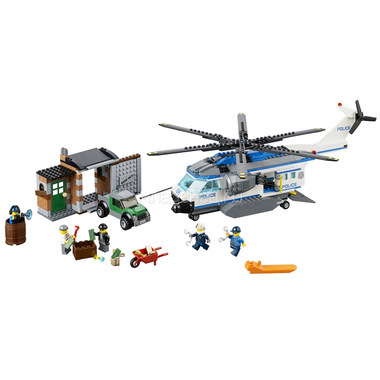 Конструктор LEGO City 60046 Вертолётный патруль 0