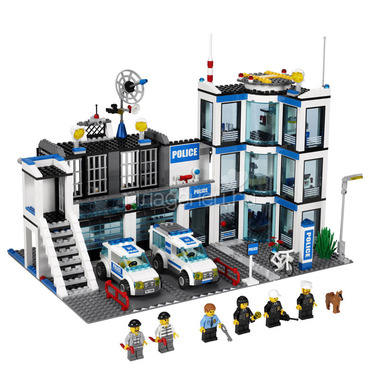 Конструктор LEGO City 60047 Полицейский участок 0