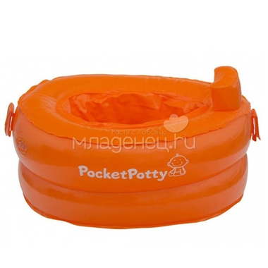 Горшок надувной Roxy-Kids PocketPotty со сменными пакетами 0
