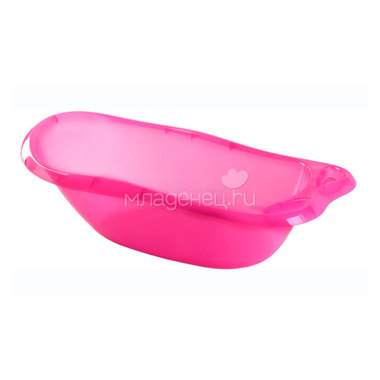 Ванночка Idea 86 см прозрачный розовый 0