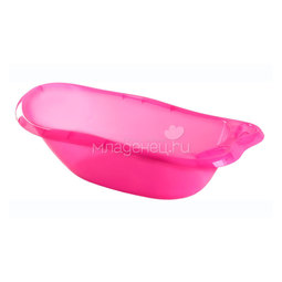 Ванночка Idea 86 см прозрачный розовый