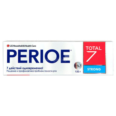 Зубная паста Perioe комплексного действия Total 7 strong 120 г 0