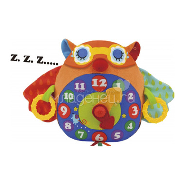 Развивающая игрушка K's Kids Часы-Сова 1