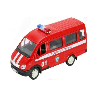 Машинка Welly ГАЗель Пожарная охрана 0