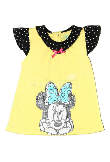 Платье Disney Минни на вешалке, желтое  0
