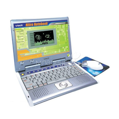 Обучающий компьютер VTECH Nitro Notebook (2 дополнительных картриджа) 0