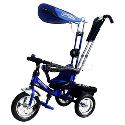 Велосипед трехколесный Mini Trike с надувными колесами 12&quot;10&quot; Синий
