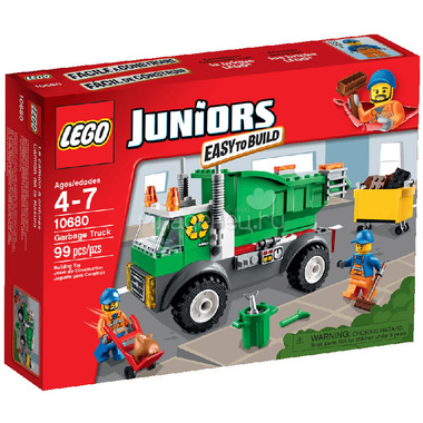 Конструктор LEGO Junior 10680 Мусоровоз 0