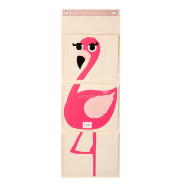 Органайзер на стену 3 Sprouts Фламинго (Pink Flamingo) Арт. 67411 0