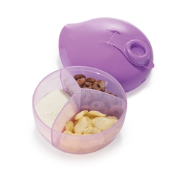 Контейнер-дозатор Happy Baby Для сухих смесей 270 мл (с 0 мес) фиолетовый
