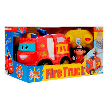 Развивающая игрушка Kiddieland Пожарная машина на радио управлении 0