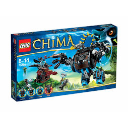 Конструктор LEGO Chima серия Легенды Чимы 70008 Боевая машина Гориллы Горзана