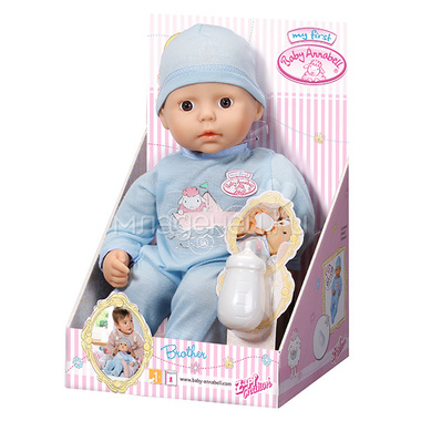 Кукла Zapf Creation My first Baby Annabell Мальчик с бутылочкой 36 см 0