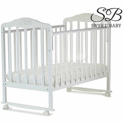 Кроватка Sweet Baby Lorenzo Bianco Белый