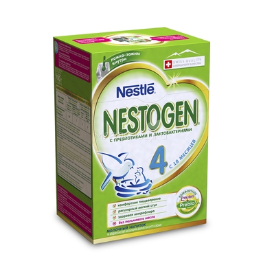 Детское молочко Nestle Nestogen 700 гр №4 (с 18 мес) 0