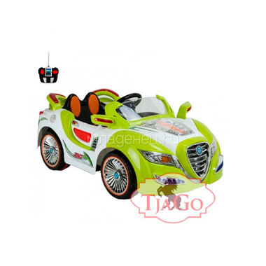 Электромобиль TjaGo Alfa Зеленый 0