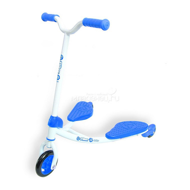 Самокат Y-Bike Glider Fliker jonior 3х колесный Синий 0