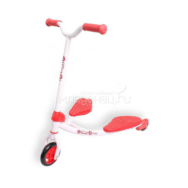 Самокат Y-Bike Glider Fliker jonior 3х колесный Красный 0
