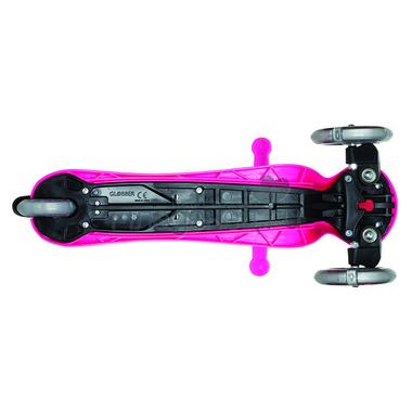 Самокат Globber Primo Fantasy с 3 светящимися колесами Logo Neon Pink 6